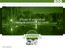 Tablet Screenshot of camperistidimonzambano.it